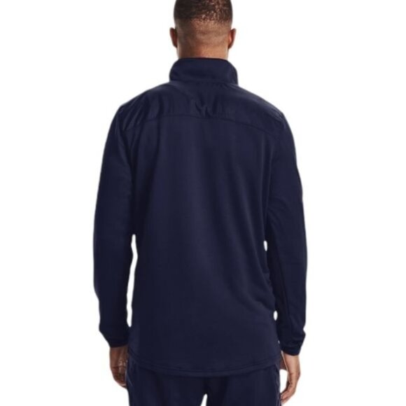 NWT Under Armour Men's UA Command ¼ Zip Color Midnight Navy Size M - Picture 2 of 8